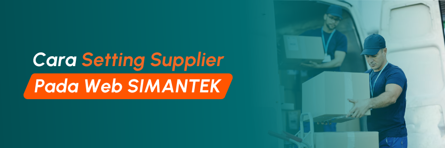 Cara setting Supplier Pada Web SIMANTEK